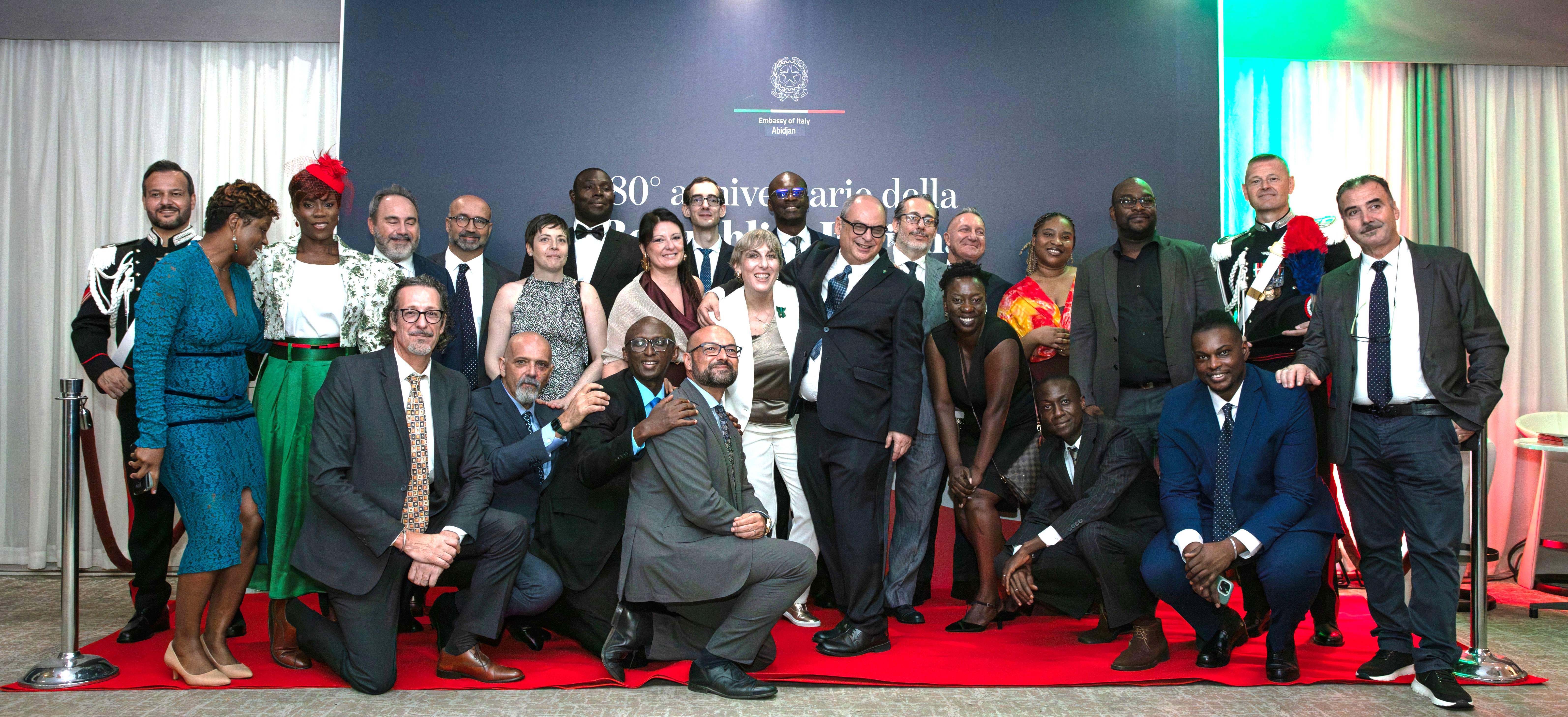 AICS festeggia l’80° anniversario della Repubblica Italiana a Abidjan